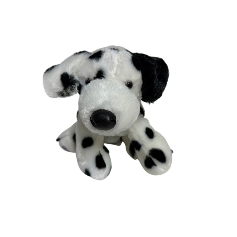 Ganz Webkinz Dalmatian Plush Stuffed Animal Black White Spotted Dog Retired
